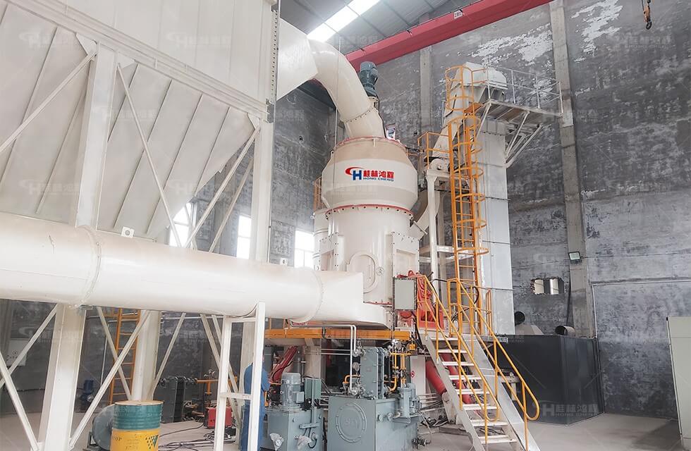 vertical grinding mill 600,000 tons fly ash production line