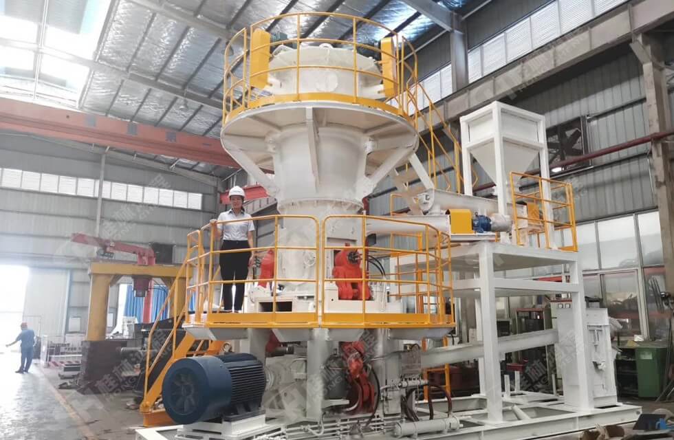 Basalt powder HLMX ultrafine vertical mill