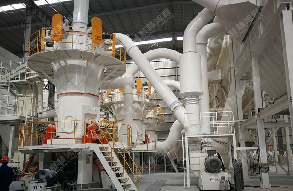 perlite powder grinding energy-saving equipment HLMX ultra-fine vertical mill