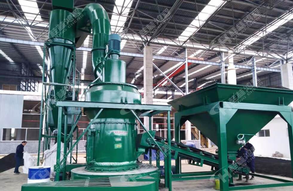 High pressure suspension roller mill - processing metal ores