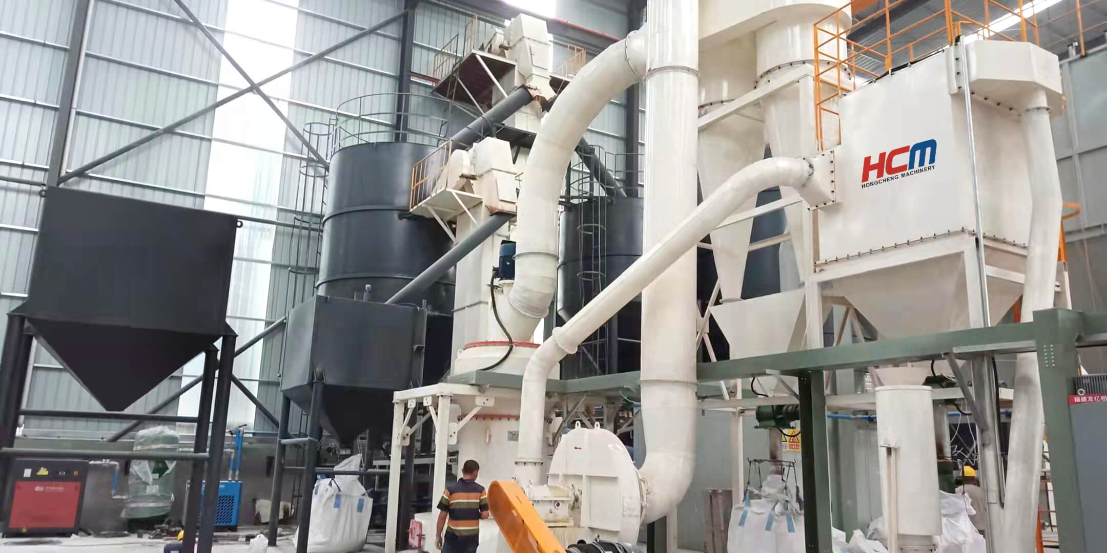 How to grind and calcinate desulfurized gypsum