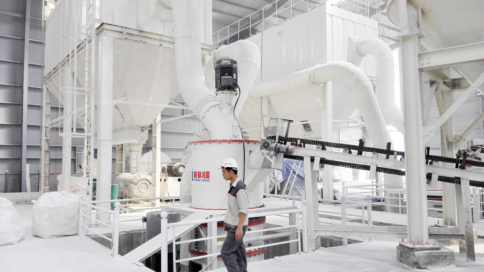 Guilin Hongcheng 325 mesh barite grinding mill equipment
