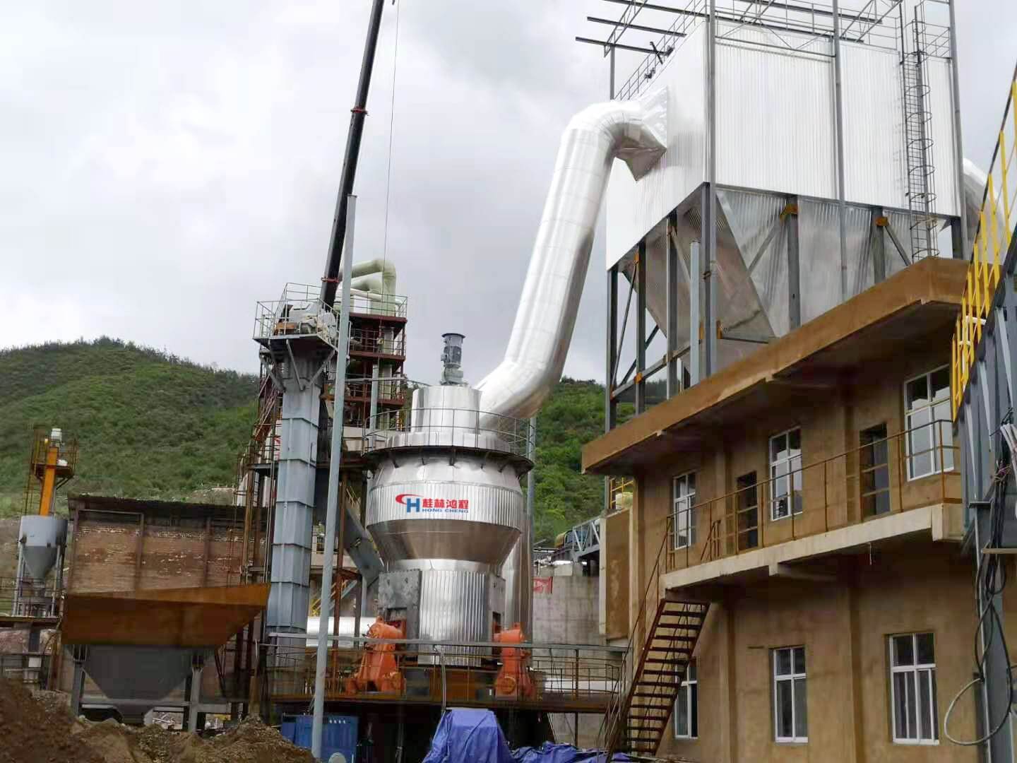 Phosphate rock grinding mill production line