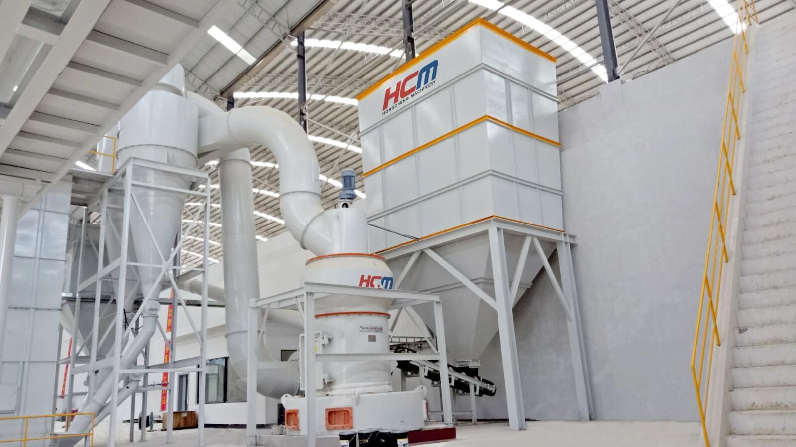 High calcium stone grinding production line