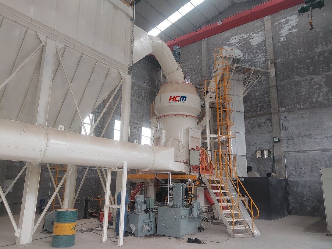 Production Process of Pyrophyllite Micropowder Equipment-Vertical Roller Mill