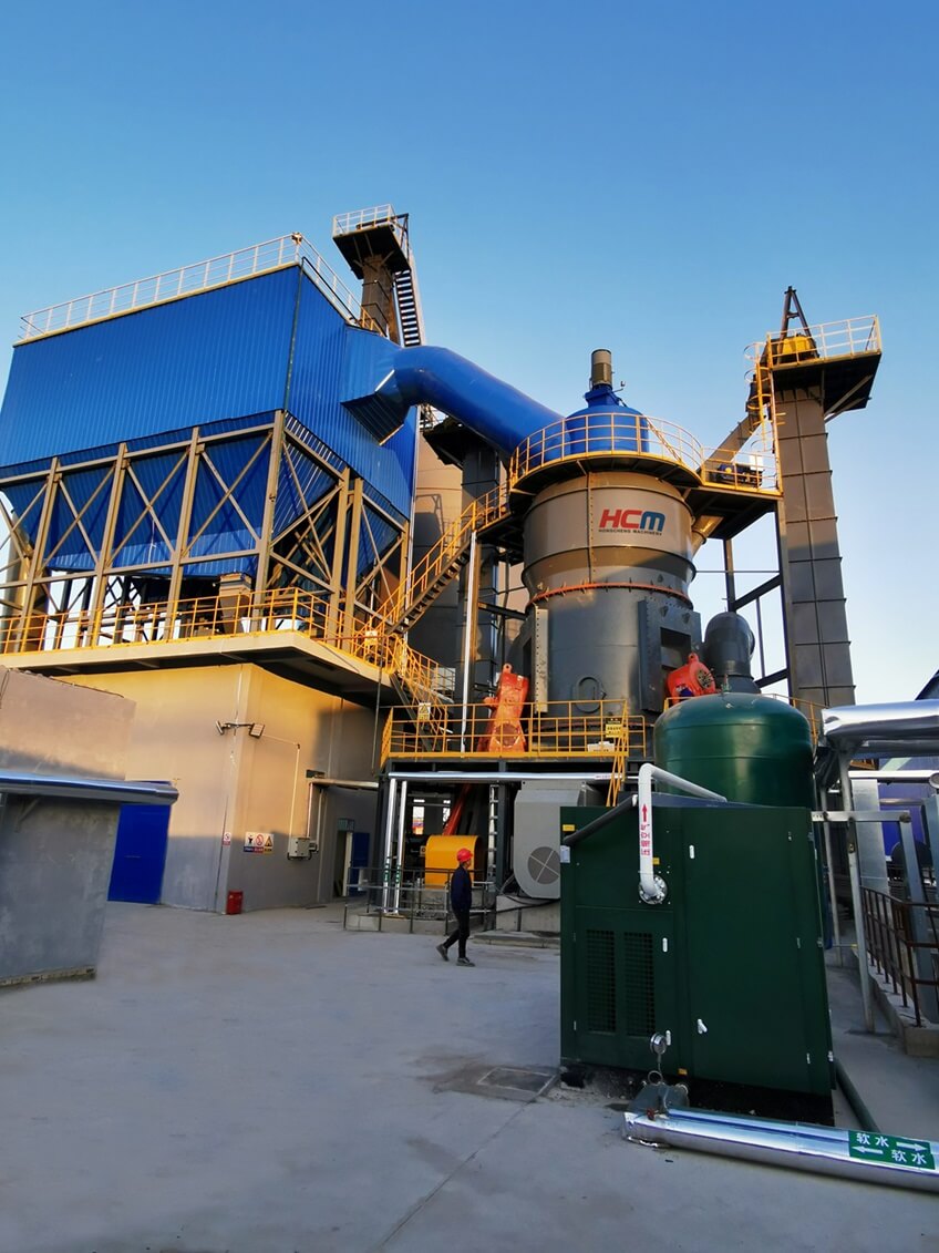 Advantages of desulfurization stone powder vertical mill