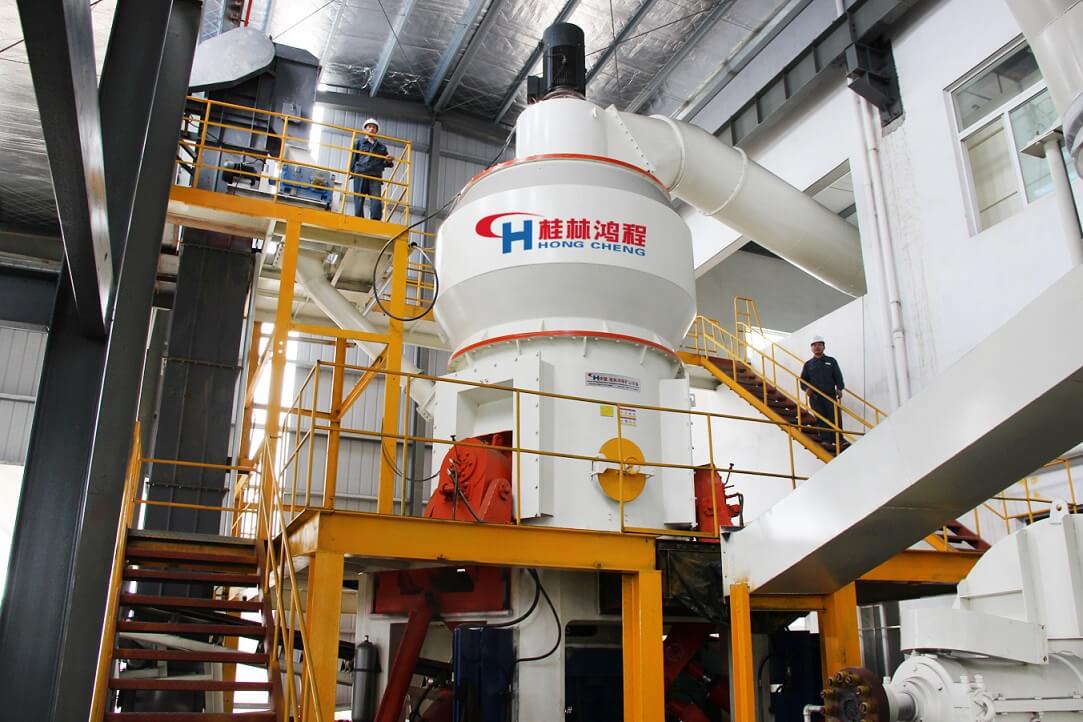 Vertical mill for coal pulverized preparation in cement plant