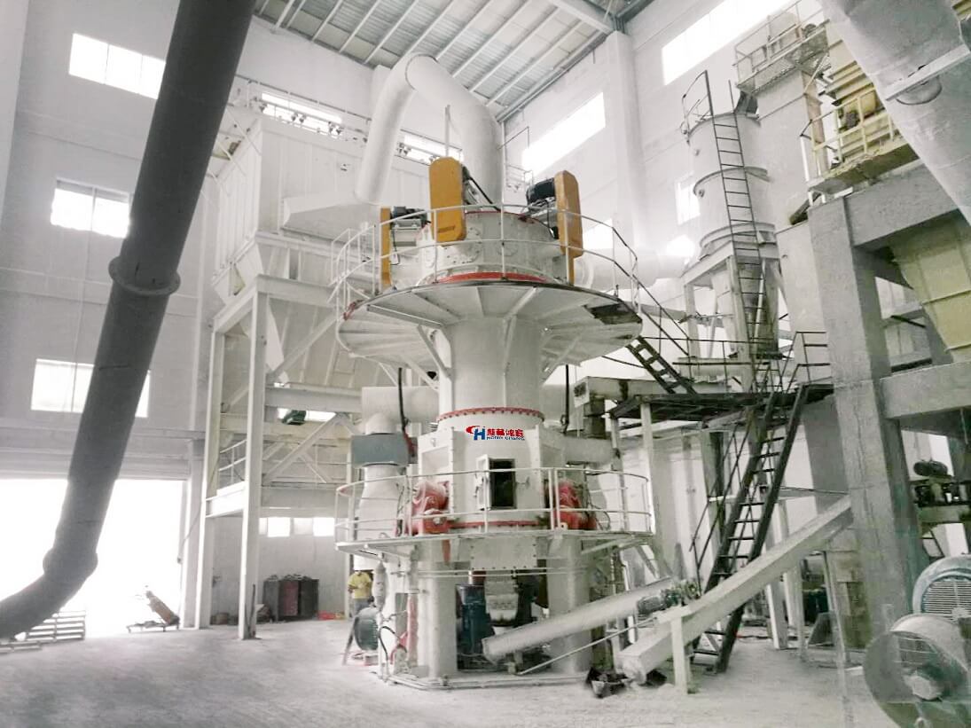 What are the requirements for paper grade calcium carbonate-vertical grinding mill
