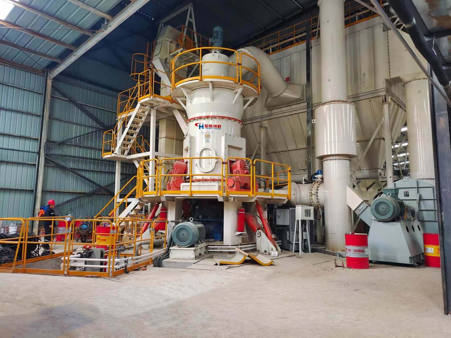 Is vertical grinding mill used in graphite production