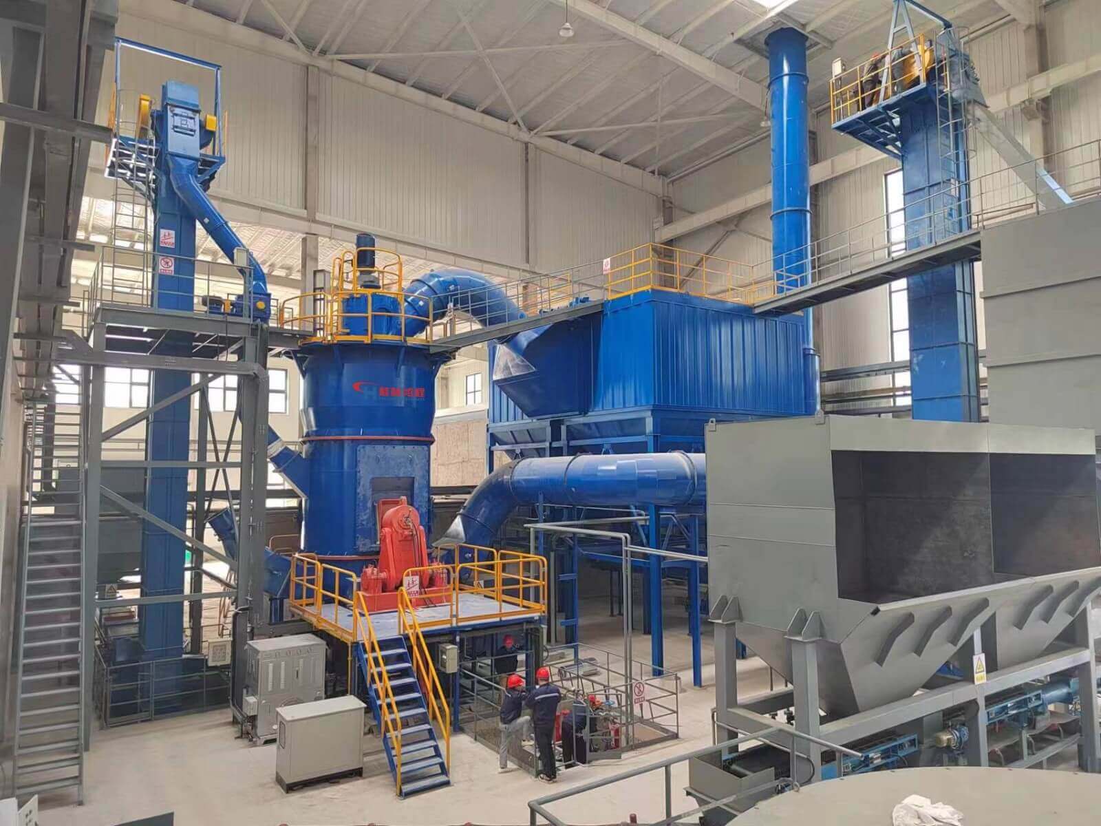 Industrial solid waste replaces cement raw materials-vertical grinding mill