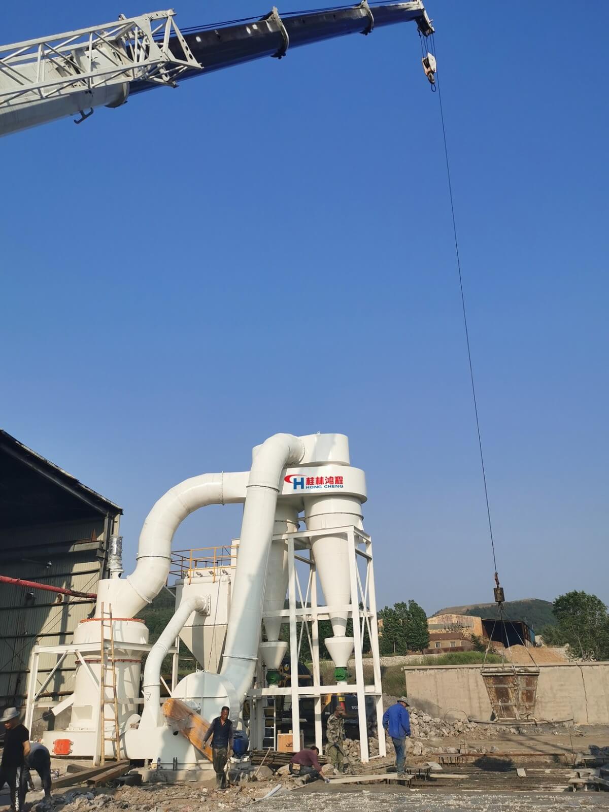 Waste metallurgical coke powder activated carbon-Raymond mill