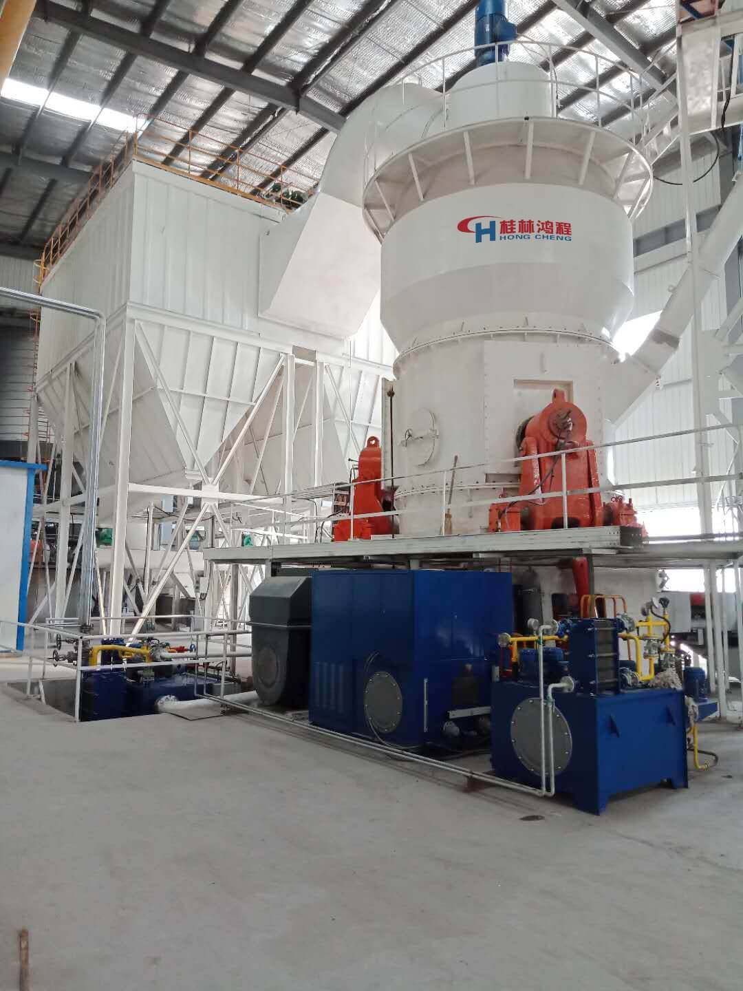 Aluminum Hydroxide Powder Crushing Machinery-HLM2400 Vertical Grinding Mill