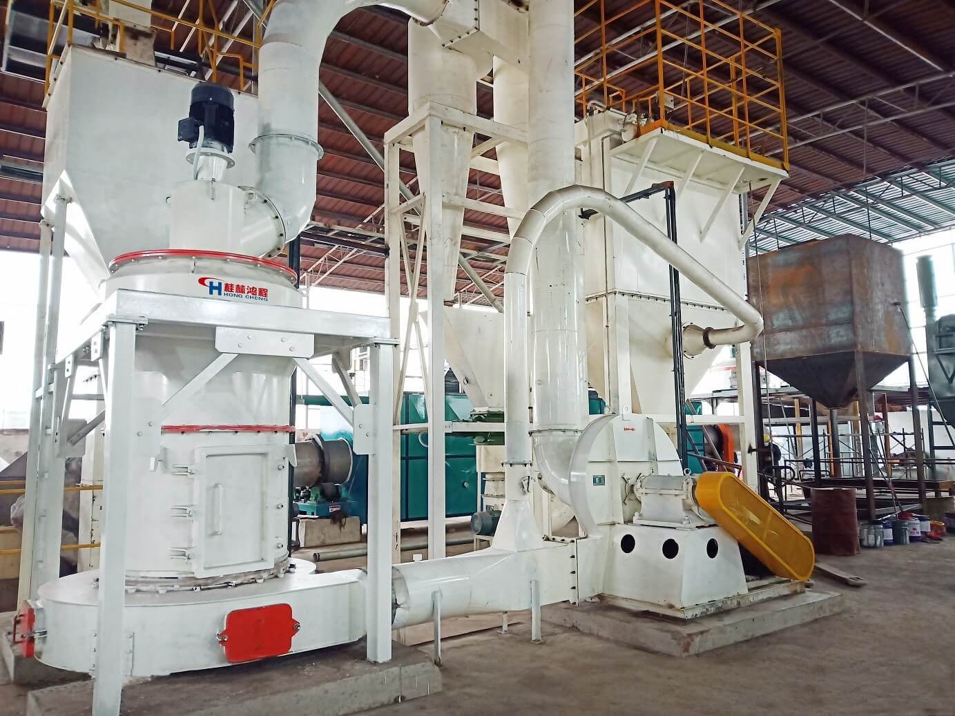 What is used to grind solid phenolic resin-Raymond Roller Mill