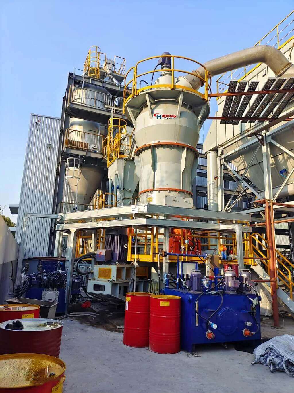 What are the uses of nepheline powder-vertical grinding mill
