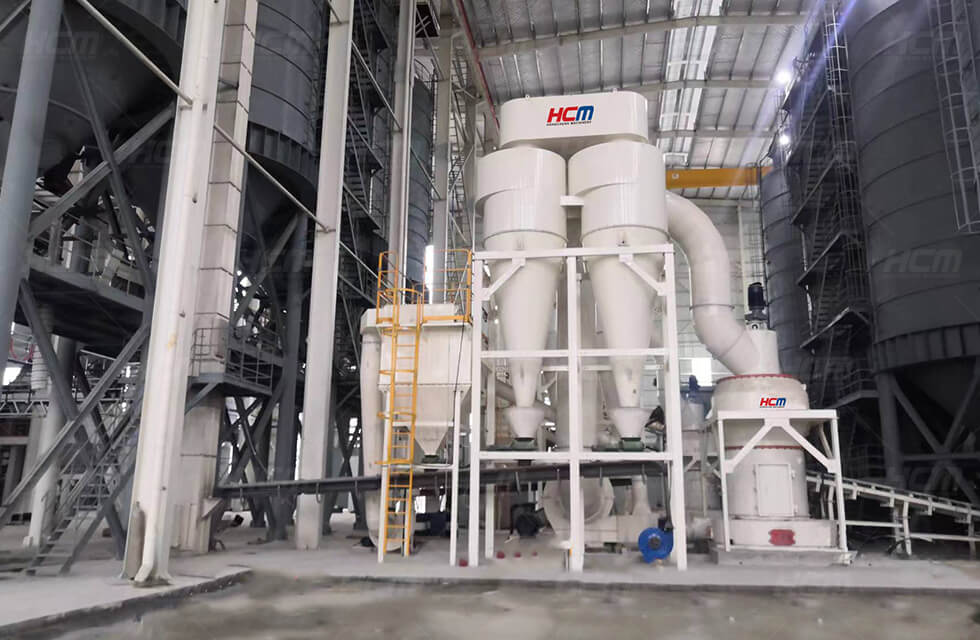 HCM Potassium Feldspar Raymond Mill Production Line